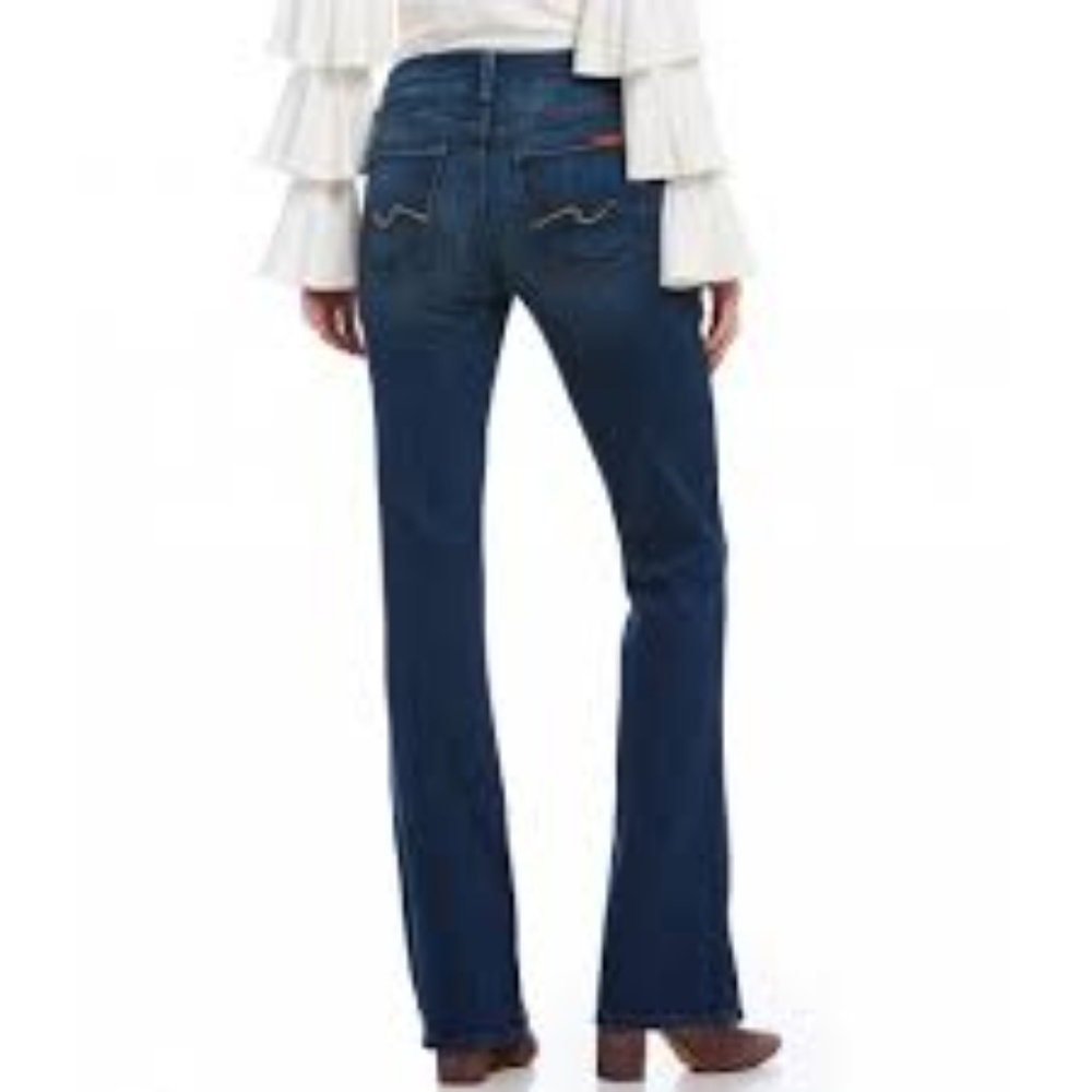 7 For All ManKind Bootcut Stretch Jeans sz 30 inseam 32